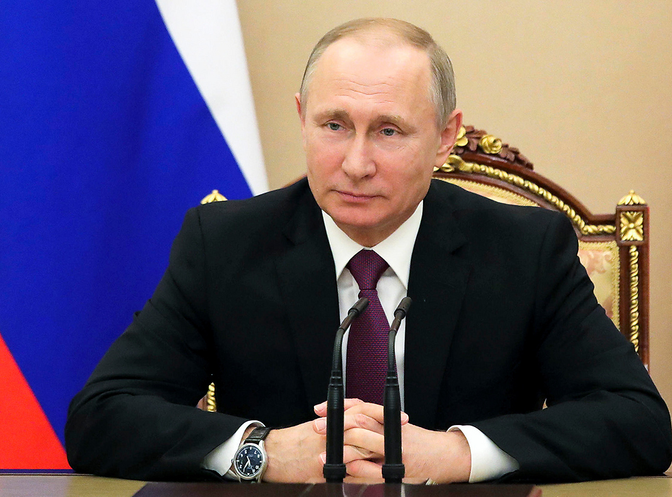 נשיא רוסיה פוטין. אין ראיות שהדיווח אמין (צילום: AP) (צילום: AP)