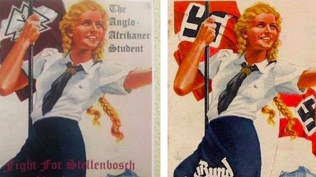 South African photo juxtaposed with Nazi-era photo as found on social media