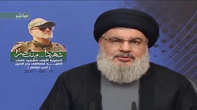Nasrallah via satellite 