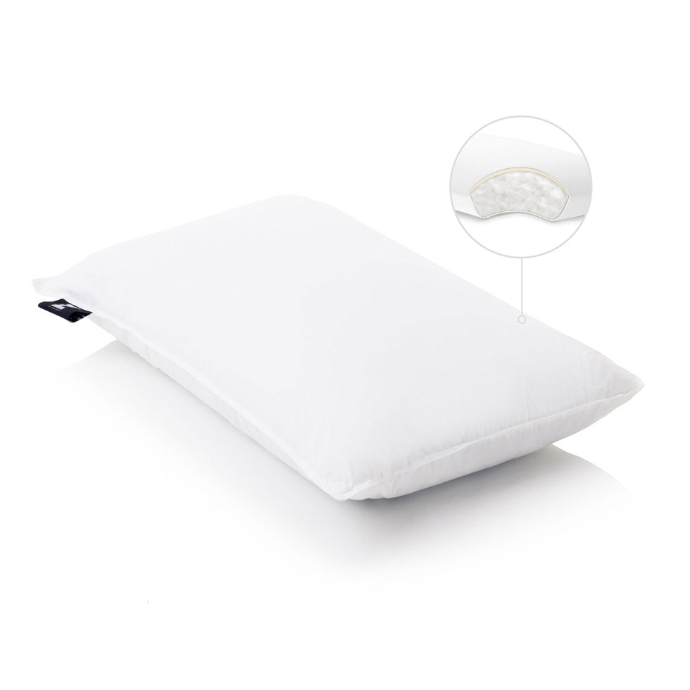 Gelled Microfiber + Memory Foam Layer Pillow by Malouf Sleep, $89.99 ()