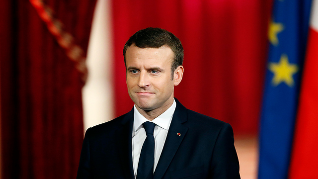 נשיא צרפת מקרון. לא רוצה שסוריה תתפרק (צילום: EPA) (צילום: EPA)