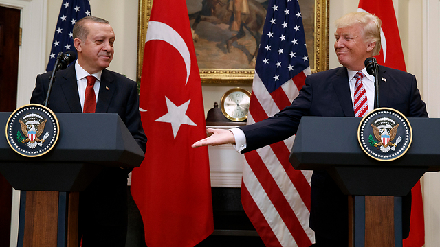 Erdoğan and Trump meeting at the White House (Photo: AP)
