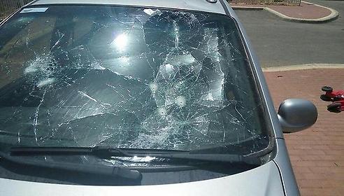 The shooter's car (Photo: TPS)