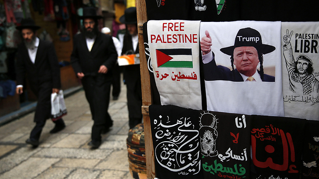 ירושלים נערכת לבואו של טראמפ (צילום: AFP) (צילום: AFP)