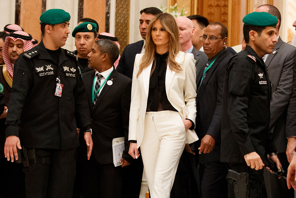 בסעודיה: לפני נאומו של טראמפ לראשי העולם המוסלמי (צילום: AP) (צילום: AP)
