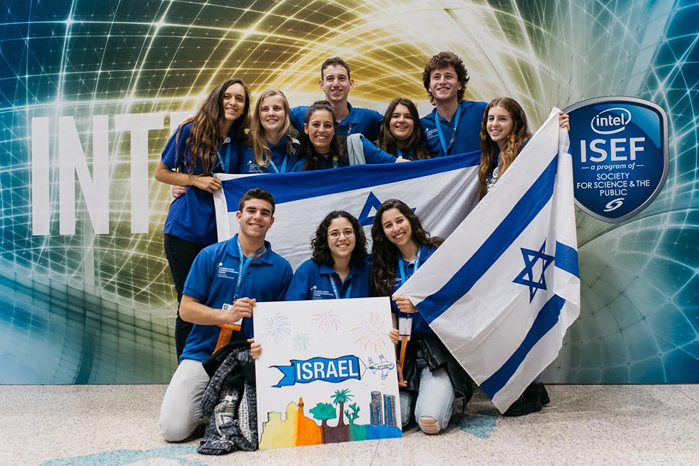 הנבחרת הישראלית לאינטל אייסף 2017 (צילום: עידן ועקנין) (צילום: עידן ועקנין)