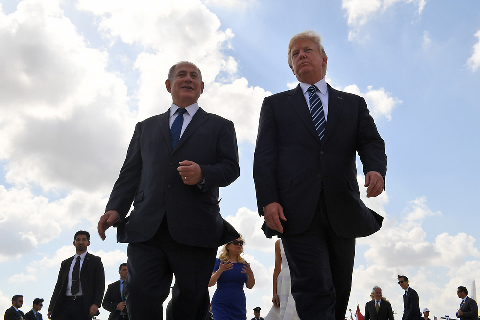 טראמפ עוזב את ישראל, אחה"צ בנתב"ג (צילום: קובי גדעון / לע"מ) (צילום: קובי גדעון / לע
