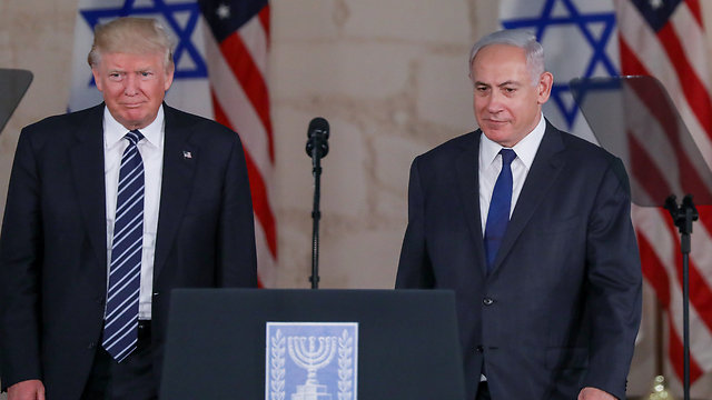 Netanyahu and Trump (Photo: Ohad Zwigenberg)