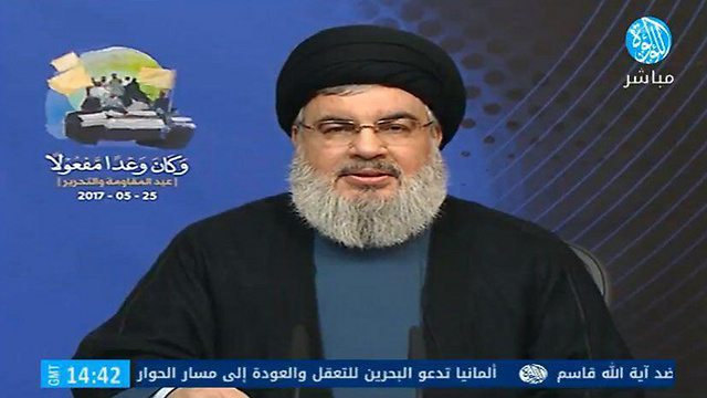 Nasrallah in his televised remarks