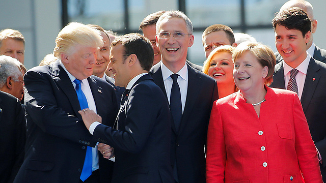 A moment in the sun for NATO allies (Photo: Reuters)