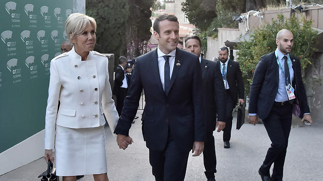 President of France Emmanuel Macron and his wife, Brigitte (Photo: AFP)