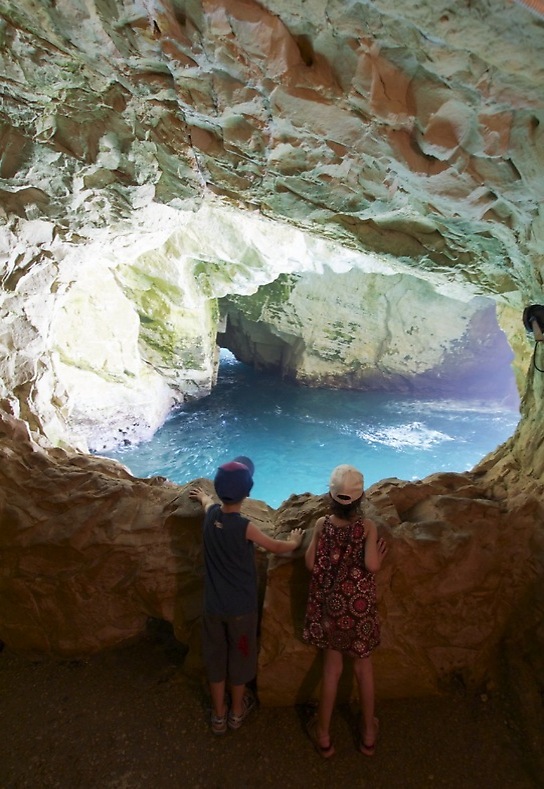 The grottoes (Photo: Avner Gadish)