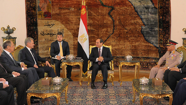 מסר לטורקיה ולקטאר? נשיא מצרים א-סיסי (צילום: רויטרס) (צילום: רויטרס)