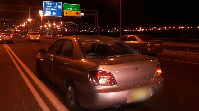 זירת התאונה בחיפה, הערב (צילום: איחוד הצלה כרמל) (צילום: איחוד הצלה כרמל)