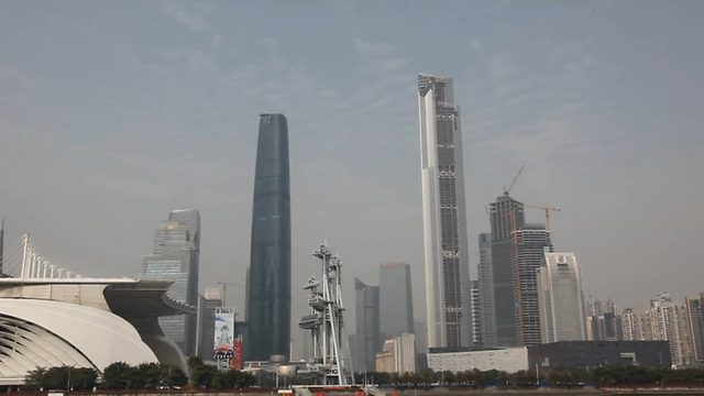 גוואנגז'ו. חמש מ-10 המעליות הכי מהירות - בסין ()