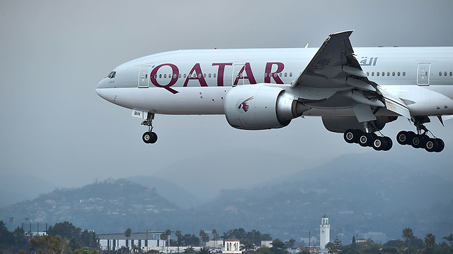 נחיתה לא מתוכננת בגלל "נוסעת שמתפרעת". מטוס של קטאר איירווייז (צילום: AFP) (צילום: AFP)