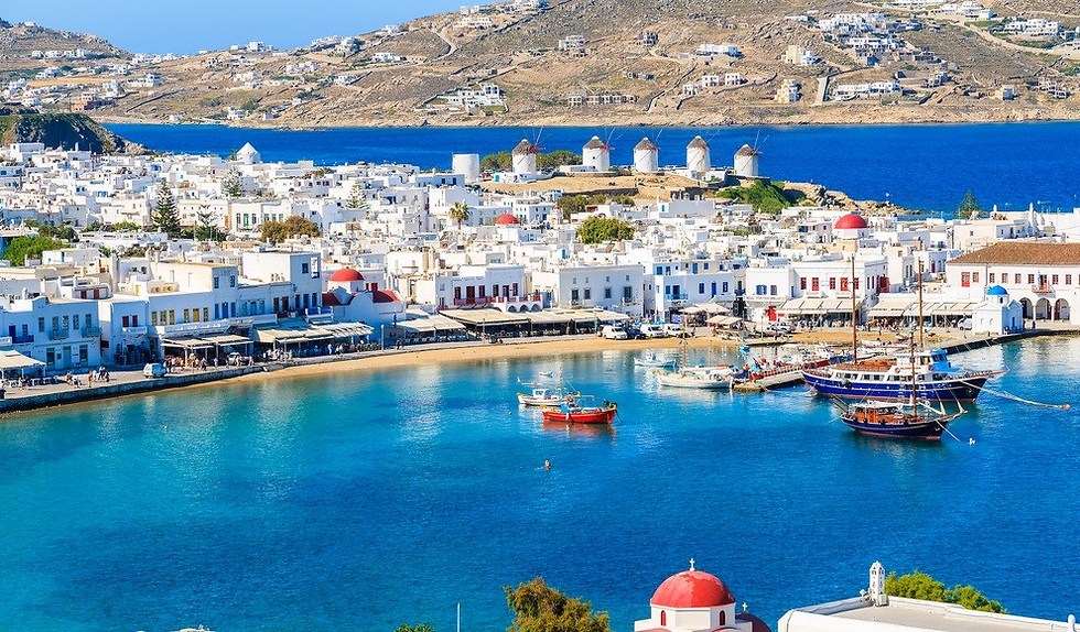האי הלבן והיוקרתי של יוון: מיקונוס (צילום: shutterstock) (צילום: shutterstock)