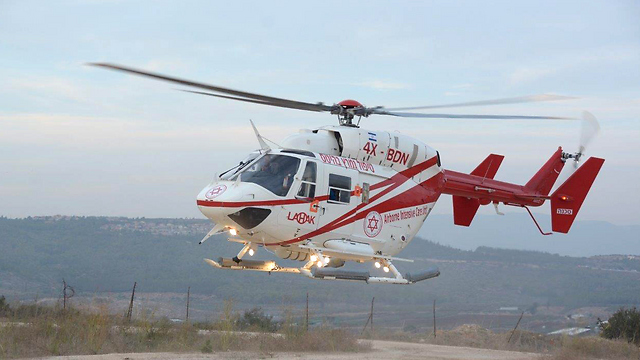 Спасательный вертолет. Фото: МАДА