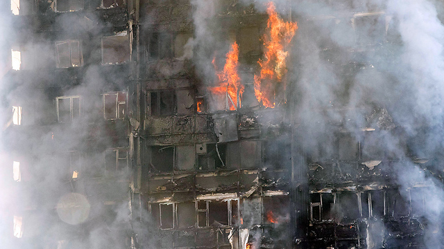 בניין בן24קומות  נשרף בלודון 6 הרוגים 50 פצועים רבים -חוששים שזה הצתה כחלק מפיגוע 784472501001297640360no