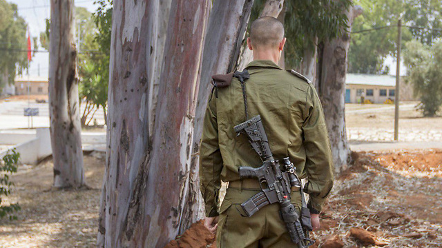 Egoz Commander, Col. 'R' (Photo: Ido Erez) (Photo: IDF Spokesperson's Unit)
