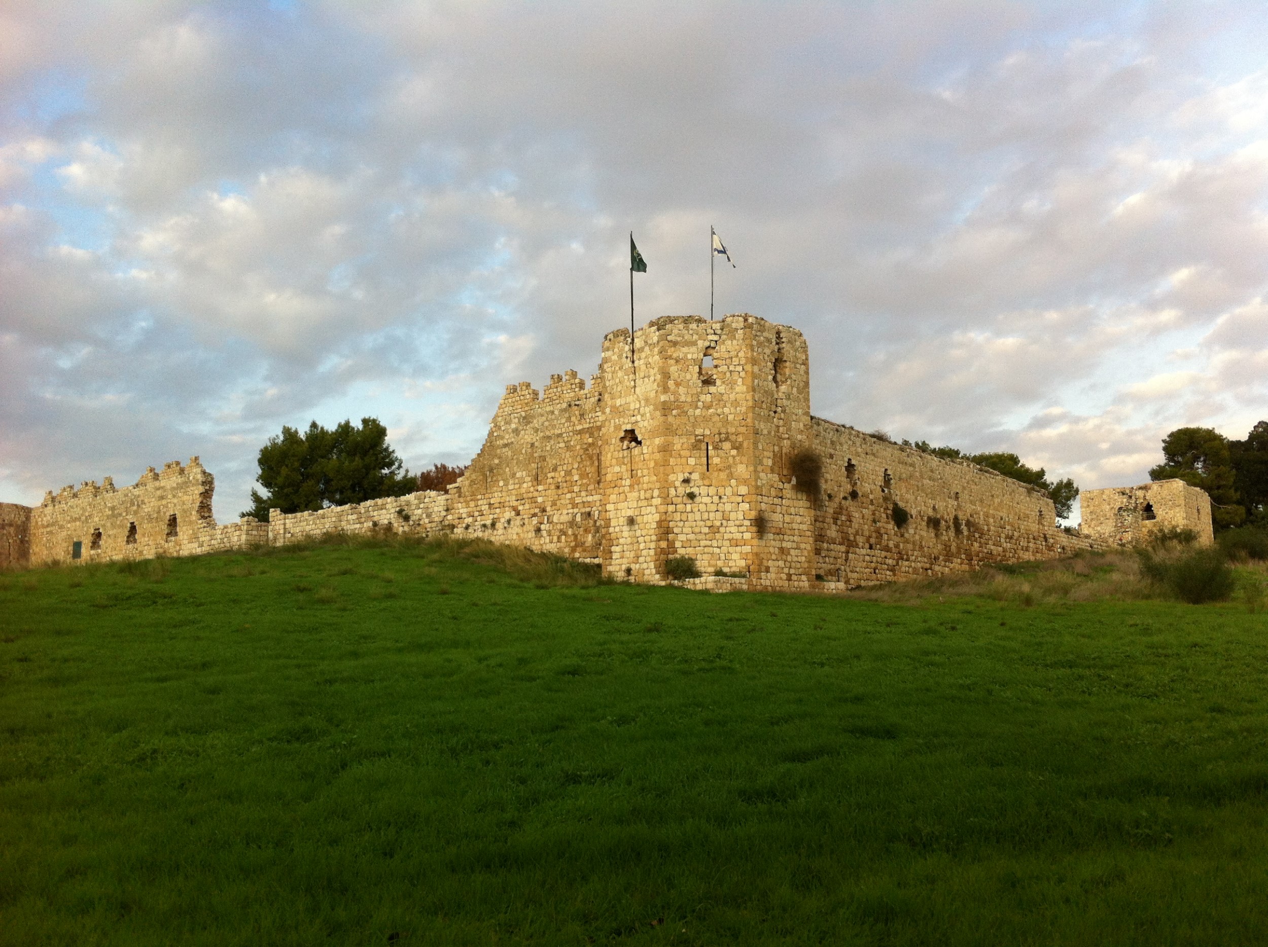 Крепость в Тель-Афек. Фото: Управление парков и заповедников