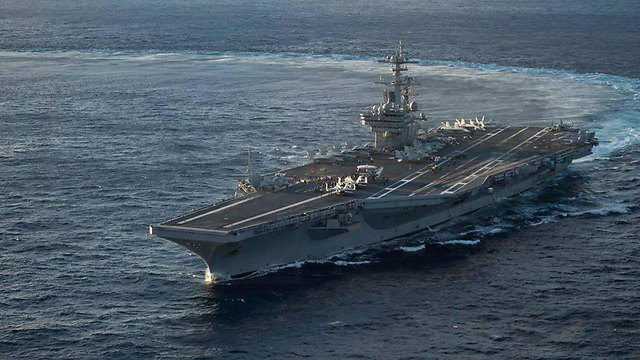  (צילום: USS George H.W. Bush Facebook) (צילום: USS George H.W. Bush Facebook)
