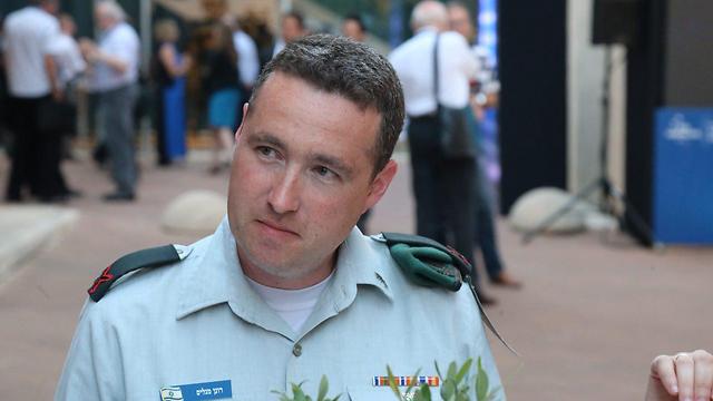 IDF Spokesman Brig.-Gen. Manelis (Photo: Motti Kimchi)