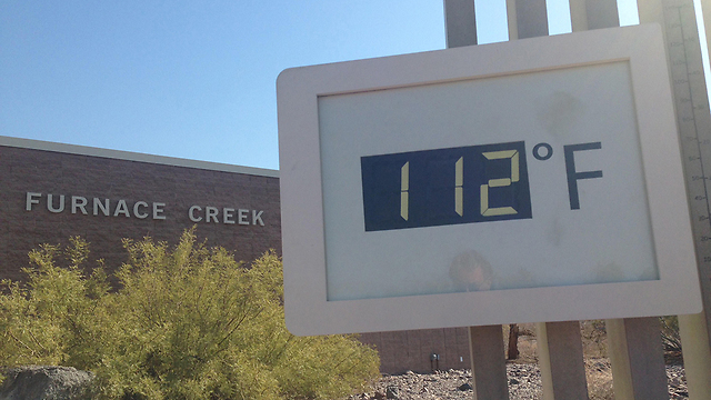44 מעלות צלזיוס ב-9 בבוקר. "עמק המוות" (צילום: MCT) (צילום: MCT)