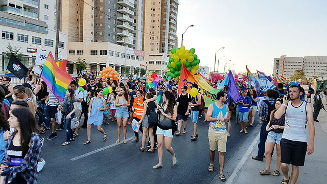 "Парад гордости" в Беэр-Шеве. Фото: Герцль Йосеф