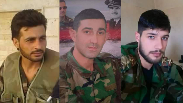 Three Syrian army soldiers reported to have been killed by Israeli fire