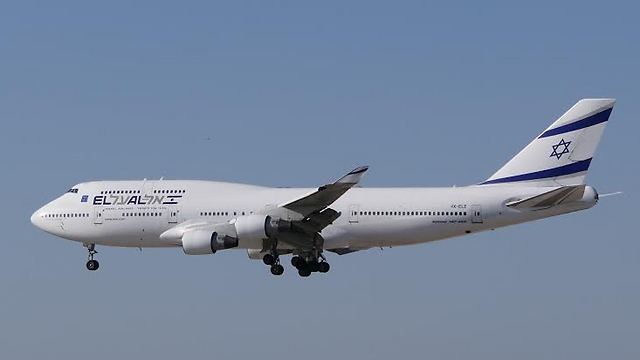 המטוס הישן המדובר: 747-400 המכונה גם ראשל"צ (צילום: דני שדה) (צילום: דני שדה)
