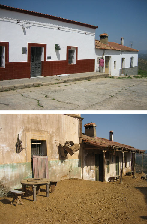 שחזור של כפר בוליביאני בספרד. מה לפני ומה אחרי? (צילום: באדיבות אנטון גומז)