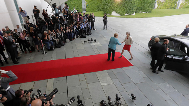 קבלת הפנים לקראת ועידת ה-G20 בהמבורג (צילום: AP) (צילום: AP)