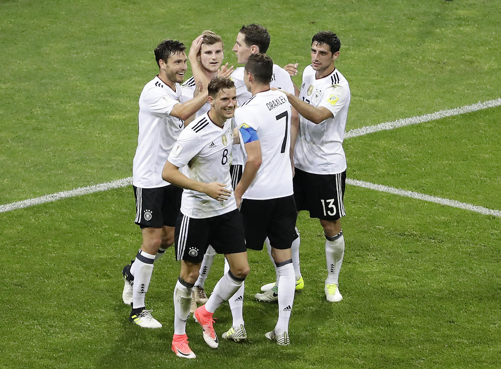 נבחרת גרמניה בגמר (צילום: AP) (צילום: AP)