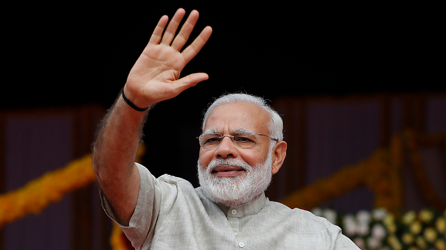 ראש ממשלת הודו נרנדרה מודי (צילום: AP) (צילום: AP)