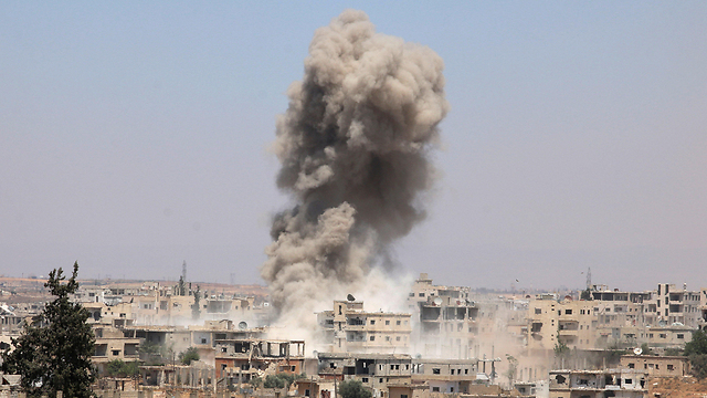 לחימה בדרום סוריה. הפסקת אש מיום ראשון (צילום: רויטרס) (צילום: רויטרס)
