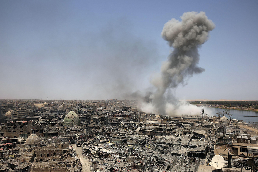 Destruction in Mosul (Photo: AFP)