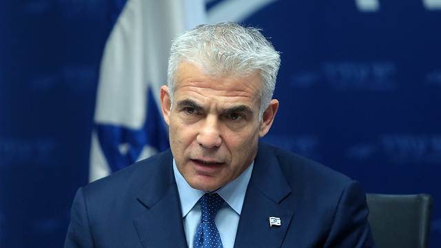 Former Finance Minister Lapid supports lowering taxes (Photo: Alex Kolomoisky)