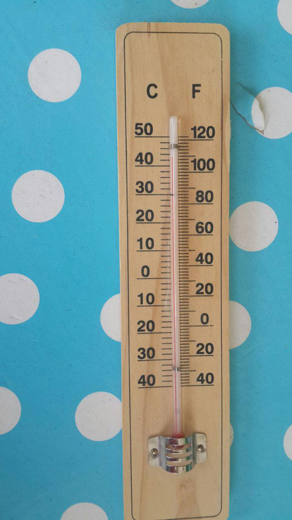 Замер температуры на Голанах. Фото: Анат Шило