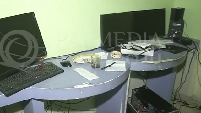 Офис телеканала "Аль-Кудс" в Хевроне