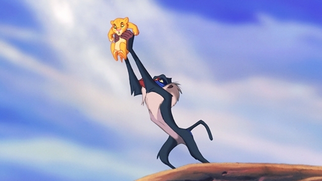 זקן השבט. "מלך האריות" (Disney באדיבות yes) (Disney באדיבות yes)