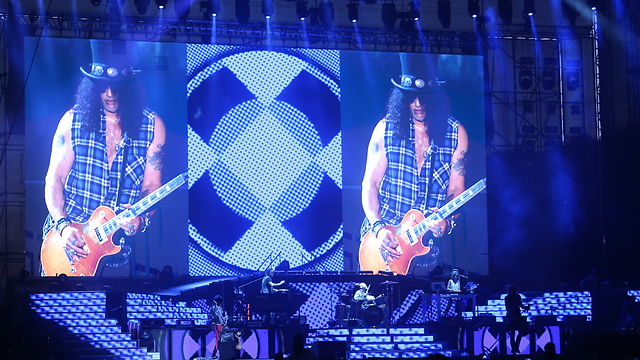 Guns N' Roses в Тель-Авиве. Фото: Ярон Бренер