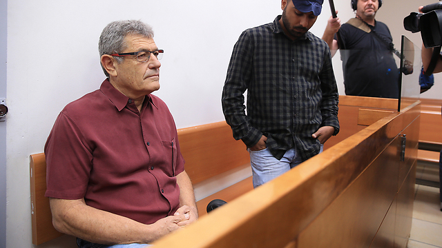 Miki Ganor in court (Photo: Orel Cohen)