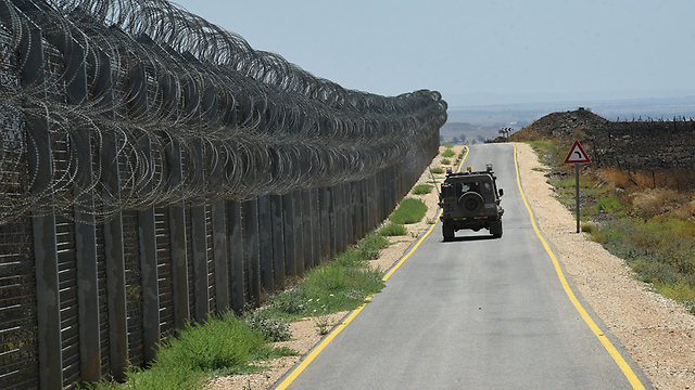 Израильско-сирийская граница. Фото: Авиху Шапира (Photo: Avihu Shapira)