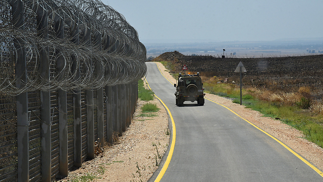 The fence along the Israeli border with Syria was refurbished following the outbreak of the Syrian civil war (Photo: Avihu Shapira)