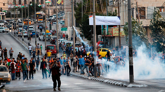West Bank clashes (Photo: AFP)