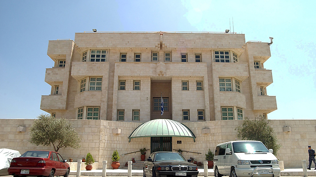 The Israeli embassy in Jordan (Photo: Shalom Bartal) (Photo: Shalom Bar Tal)
