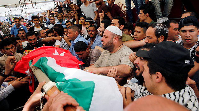 Funeral of 17-year-old Mohammad Jawawdah  (Photo: Reuters)