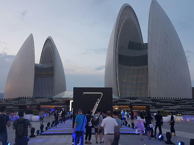 מתחם האירוע בזוהאי, סין (צילום: סער הס)