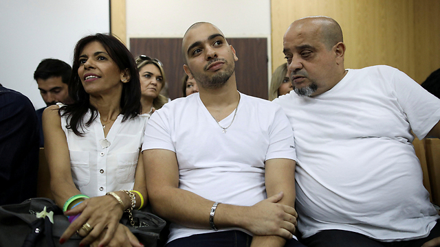 Elor Azaria and his parents (Photo: Reuters) (Photo: Reuters)